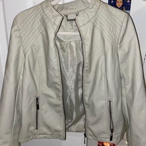 Faux Leather Jacket